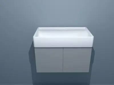 Smile Vanity Free 3D model