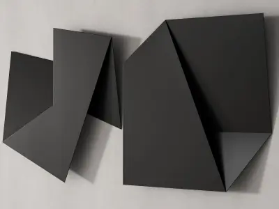 180 other decoration 04 decorative wall art 04 model 3D model