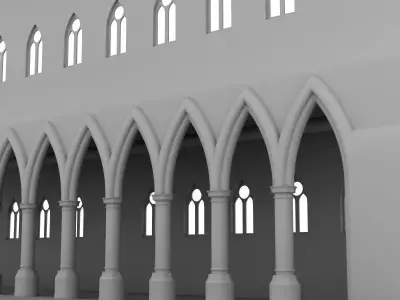 Cathedral Element 3D model