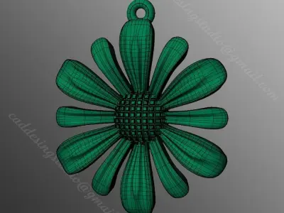 Pendant ak2 3D print model