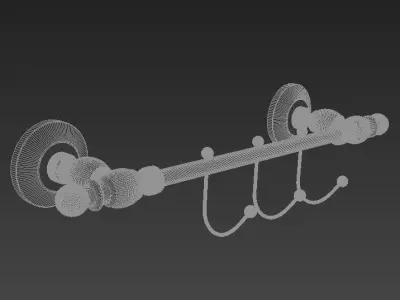 Ottoman Waterside Hanger Triple 3D model