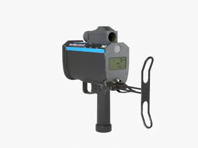 Laser Speed Gun 3D model