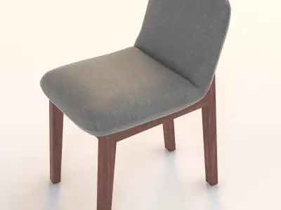 Cb2 Episode Dining Chair 3D model