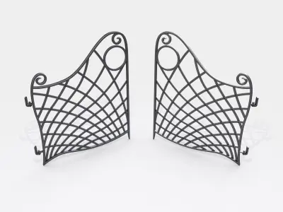 Ornate Decorative Gate 3D model