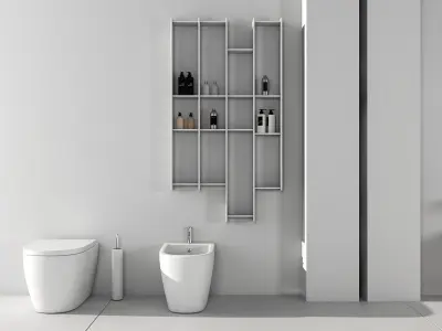 Bathroom furniture set Arcom Moov 2 3D model