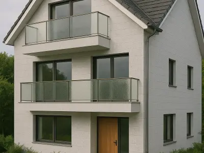 Modern twostory luxury villa  FBX OBJ 3mf texture 3D model