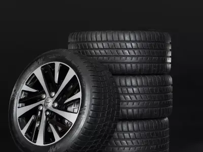 Alloy Wheel 3D model