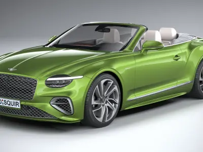 Bentley Continental GTC Speed 2025 3D model