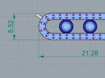 messika  Necklace 3D print model