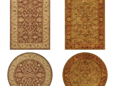 Rugs No 98 Low-poly 3D model