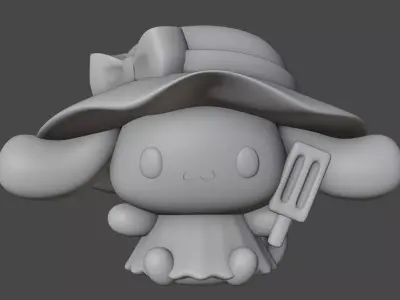 Sanrio cinnamoroll 13 3D print model