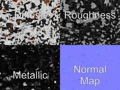 Expedition-Class Superyacht Polar-Resistant Model Pack Low-poly 3D model