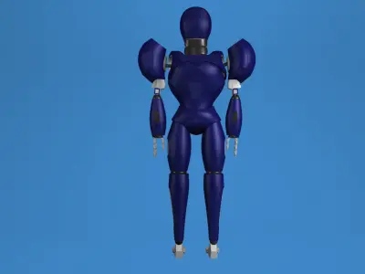 Sci-Fi Robot Free 3D model