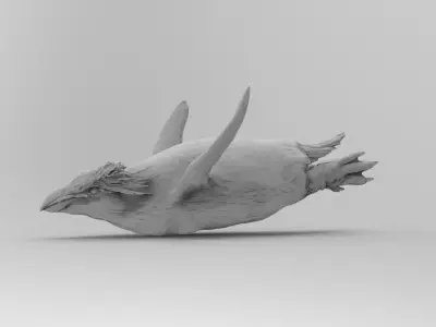 penguin 3D model