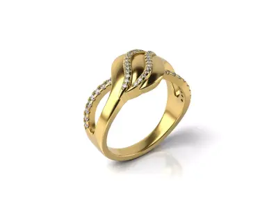 Three RAWS Ring 3D print model