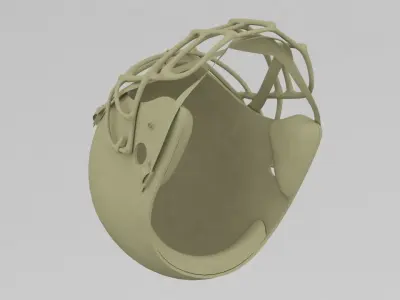 football helmet 3D print model