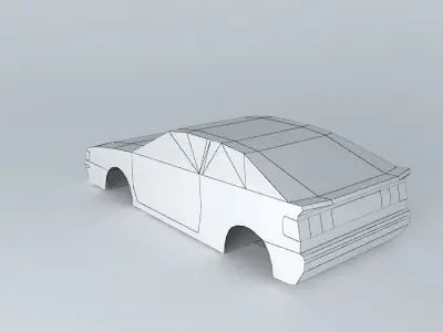 Volkswagen Corrado Free 3D model