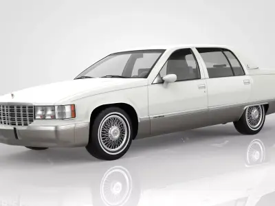 Cadillac Fleetwood Brougham 1994 3D model
