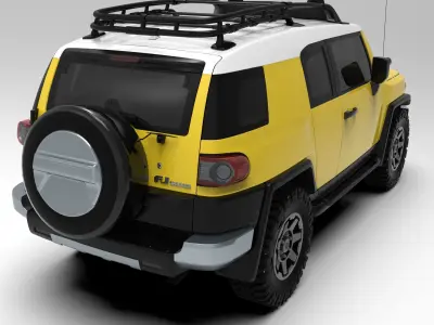 Toyota FJ Cruiser 2022 3D model