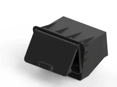 Votex Cassette Holder for VW Golf Jetta  2 3D print model