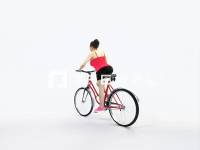 Dream 01F bicycle bike Sports Woman Low-poly 3D model