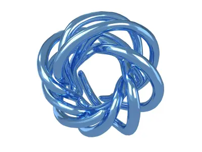 Abstract Shape v22 005 Low-poly 3D model