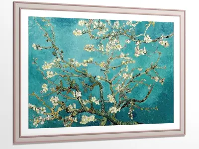 art frame 157 Low-poly 3D model