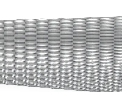 3D modern architectural separation model Low-poly 3D model