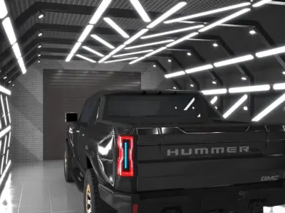 Studio for your car 3D model