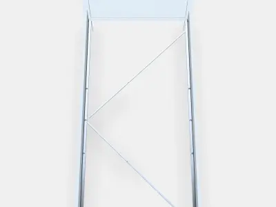 HEMNES Bed frame 3 3D model