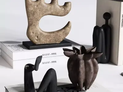 Decorative set-H68 3D model