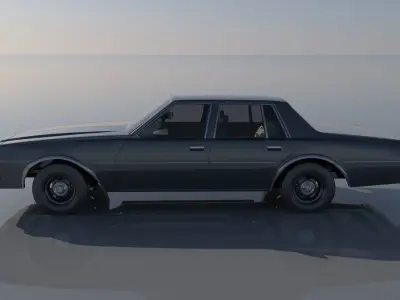 Chevrolet Impala 1977 3D print model