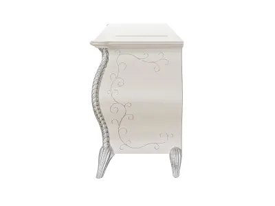 Exquisite Rococo Vanity by MODENESE 3D model