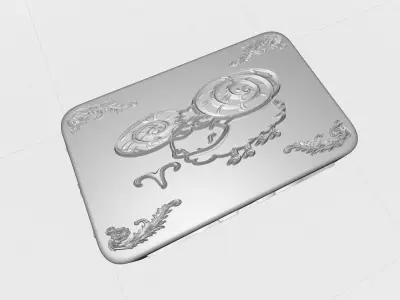box horoscope aries 3D print model