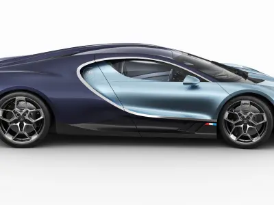 Bugatti Tourbillon 2026 3D model Low-poly 3D model