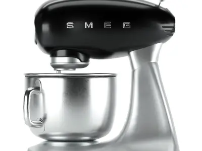 SMEG STAND MIXER SMF02 3D model