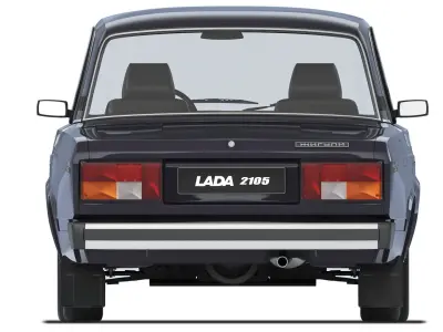 VAZ Lada 2105 1980 3D model