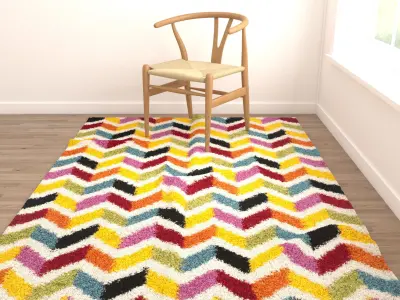 Rugs No 616 Low-poly 3D model