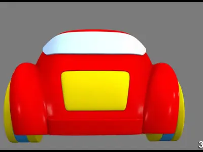 3D Car race Model toys  vehicle kids 3D Car race  3D model