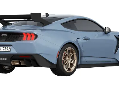 Mustang GTD 2025 3D model