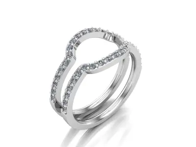 Her Band Bridal Set 3D print model