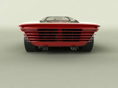 Ferrari 250 P5 Pininfarina concept 3D model