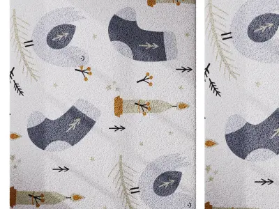 Rug Set 07 3D model