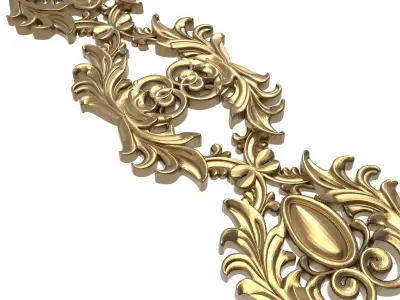 decorative pattern ready for 3D printing 3D model 39