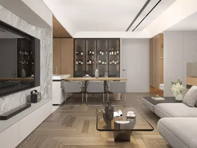 Apartment Interior 2 3D model