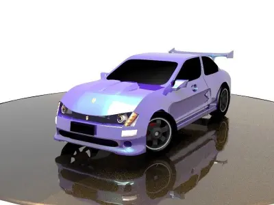 City Car Soul 100 Original Model 3D model