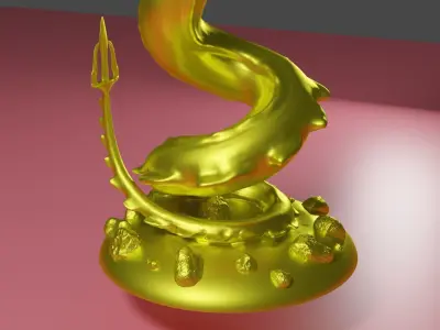 Dragon Candlestick - Candle Holder 3D print model