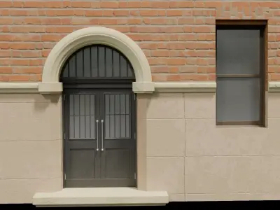 Fancy City Building Free 3D model