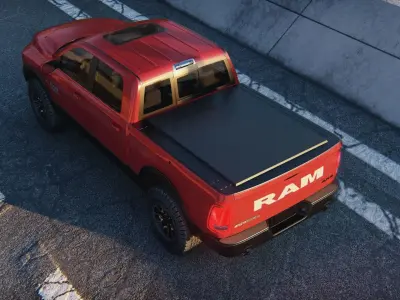 Dodge Ram 1500 3d model 2015 3D model