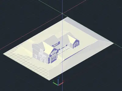 Simple House 3D model